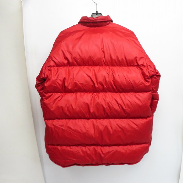 実際に弊社で買取させて頂いたGOOD ENOUGH/グッドイナフ ダウンジャケット レッド size：Mの画像 1枚目