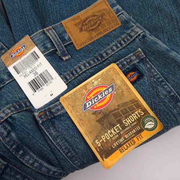 実際に弊社で買取させて頂いた【未使用】Dickies/ディッキーズ CUT-OFF SHORTS ワークショーツ/ハーフパンツ 36 3点セットの画像 5枚目