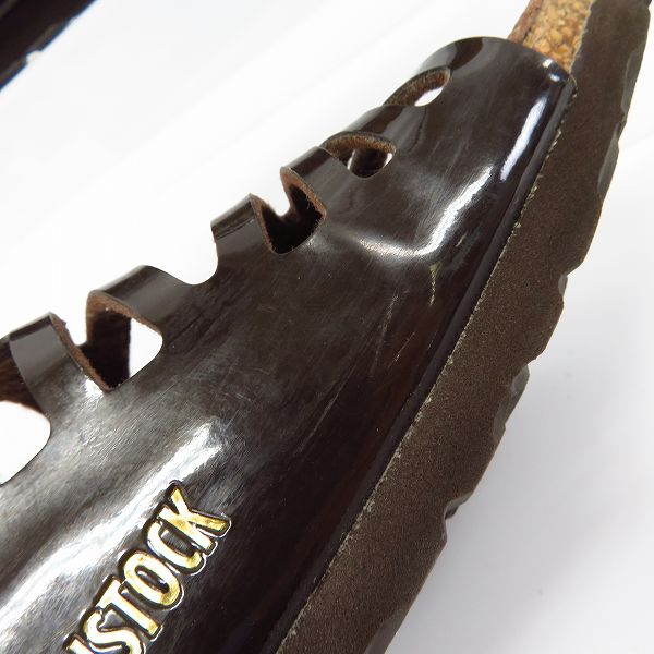 実際に弊社で買取させて頂いたBIRKENSTOCK/ビルケンシュトック レディース サンダル ブラウン35/22.5の画像 5枚目