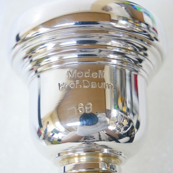 実際に弊社で買取させて頂いたBruno TILZ/B.TILZ Modell Prof.Daum 6B チューバ用 マウスピースの画像 2枚目