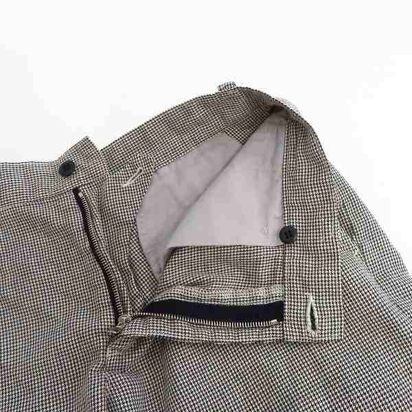 実際に弊社で買取させて頂いたuniform experiment/ユニフォームエクスペリメント 千鳥格子柄 ハーフパンツ UE-110028 Size：3の画像 4枚目