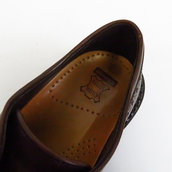 実際に弊社で買取させて頂いたETRO/エトロ ウィングチップ オックスフォードシューズ 11144/39の画像 4枚目