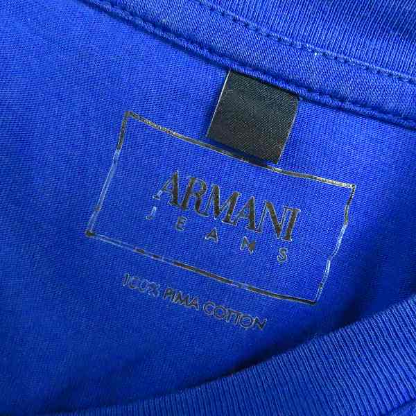 実際に弊社で買取させて頂いたARMANI JEANS/アルマーニジーンズ カットソー/Tシャツ/シャツ/デニムパンツ/パーカー等 8点セットの画像 3枚目