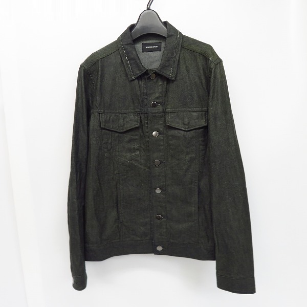 実際に弊社で買取させて頂いたDIET BUTCHER SLIM SKIN/ダイエットブッチャースリムスキン 15SS コーティング デニムジャケット 2