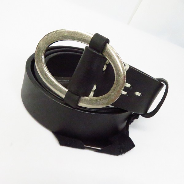 実際に弊社で買取させて頂いたACANTHUS/アカンサス リング バックル カウレザー ベルト BT1201