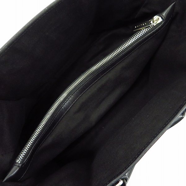 実際に弊社で買取させて頂いたCELINE/セリーヌ ブギーバッグ ヌバックレザー ブラックの画像 3枚目