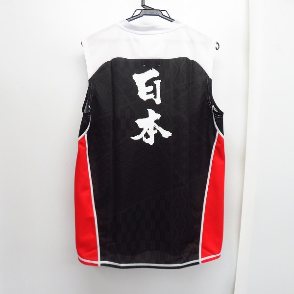 実際に弊社で買取させて頂いた【未使用】CANTERBURY/カンタベリー RWC2019 JAPAN PRACTICE SLEEVELESS TEE VWT39506/Lの画像 1枚目