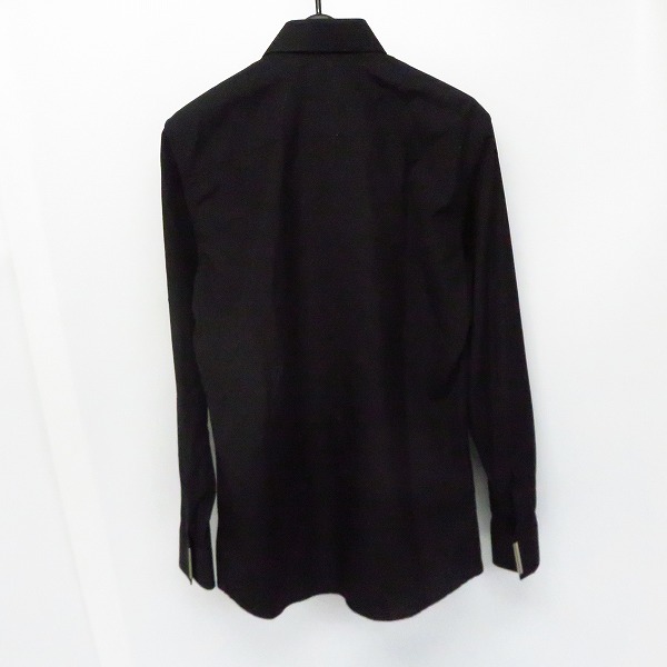 実際に弊社で買取させて頂いた【JPタグ】GIVENCHY/ジバンシィ メタルパーツ装飾 長袖ドレスシャツ 38の画像 1枚目