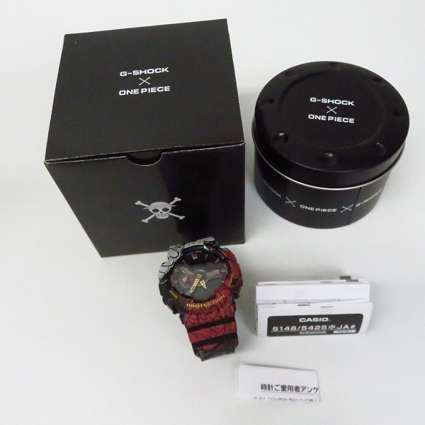 G Shock One Piece Gショック ワンピース コラボ デジタルアナログ 腕時計 Ga 110jop 1a4jr の買取実績 ブランド買取専門店リアルクローズ リアクロ