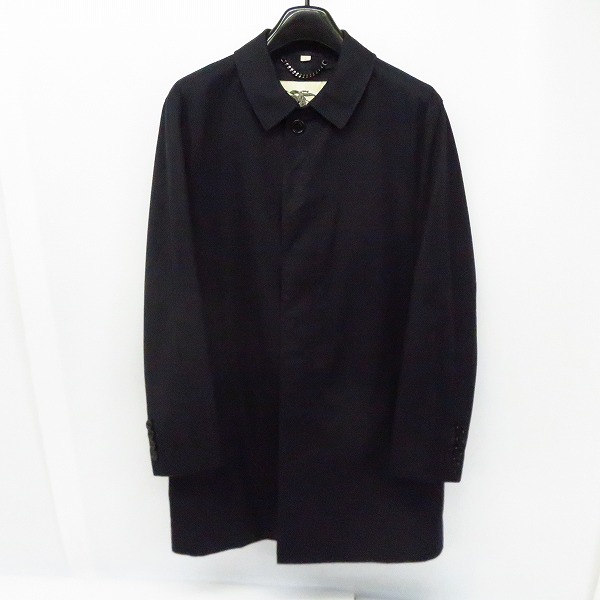 実際に弊社で買取させて頂いたBURBERRY LONDON/バーバリーロンドン 裏地チェック柄 ステンカラーコート 50