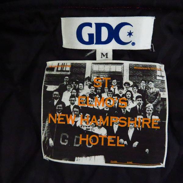 実際に弊社で買取させて頂いたGDC/ジーディーシー メルトン ダブル ジャケット/スタジャン/Mの画像 2枚目