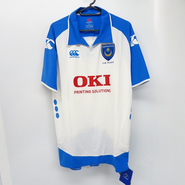 実際に弊社で買取させて頂いたCanterbury/カンタベリー バルボラ フットボール ポーツマスFC 08/09 ユニフォーム アウェイ 110周年記念 E543219/M