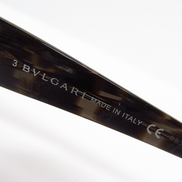 実際に弊社で買取させて頂いたBVLGARI/ブルガリ メガネフレーム 4007-B 871の画像 4枚目