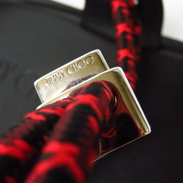 実際に弊社で買取させて頂いたJimmy Choo/ジミーチュウ 19AW ATO コードストラップサンダル 42の画像 7枚目