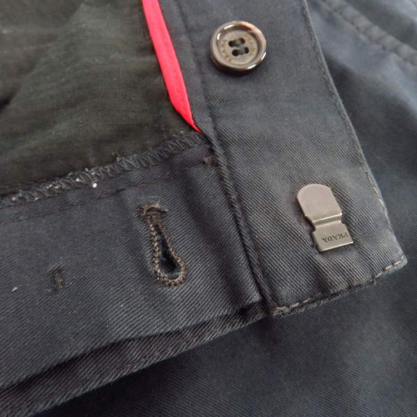 実際に弊社で買取させて頂いた【JPタグ】PRADA/プラダ ブルガリア製 コットンパンツ/50の画像 5枚目