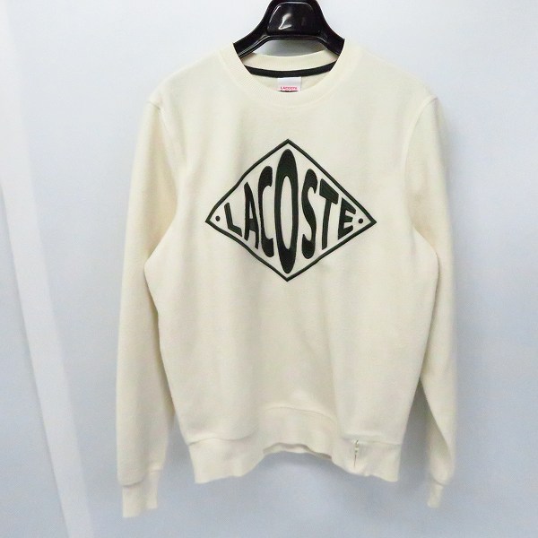 実際に弊社で買取させて頂いたLACOSTE/ラコステ LIVE ビッグロゴ SWEATSHIRT/スウェット SH9076/S