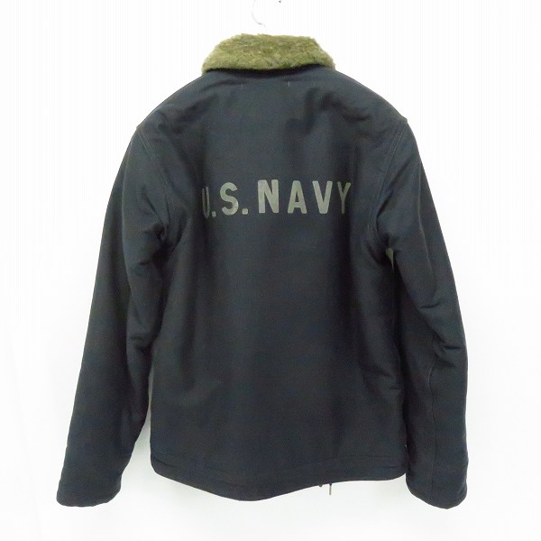 実際に弊社で買取させて頂いたBUZZ RICKSON'S/バズリクソンズ デッキジャケット N-1 NAVY BR12030/36の画像 1枚目