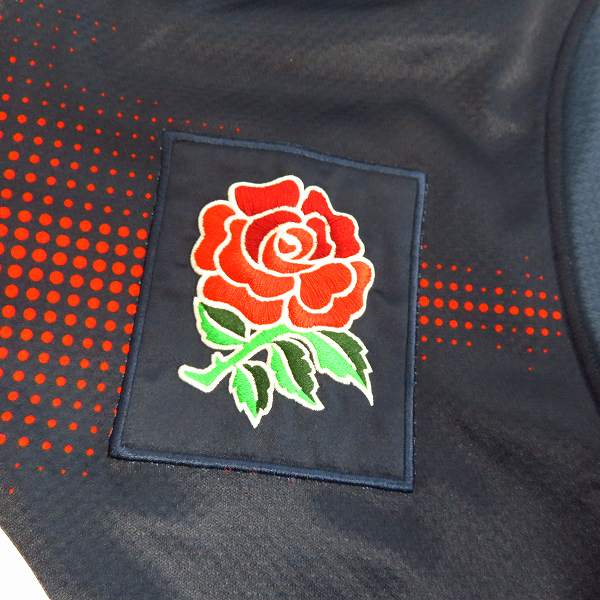 実際に弊社で買取させて頂いたCANTERBURY/カンタベリー イングランド代表 レプリカオルタネートジャージー/Sの画像 4枚目