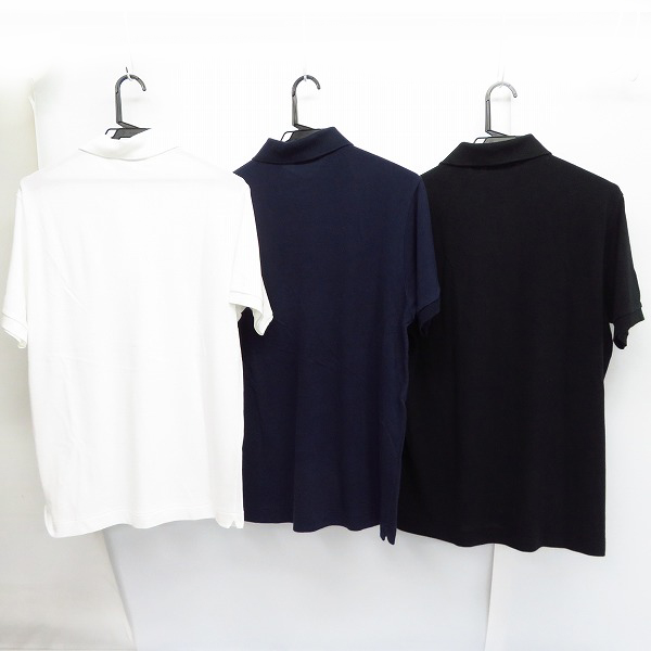 実際に弊社で買取させて頂いたLACOSTE/ラコステ 胸ロゴ 半袖ポロシャツ 4 3点セットの画像 1枚目