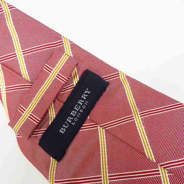 実際に弊社で買取させて頂いたBURBERRY LONDON/バーバリーロンドン/BURBERRY BLACK LABEL/バーバリー ブラックレーベル ネクタイ 2点セットの画像 3枚目