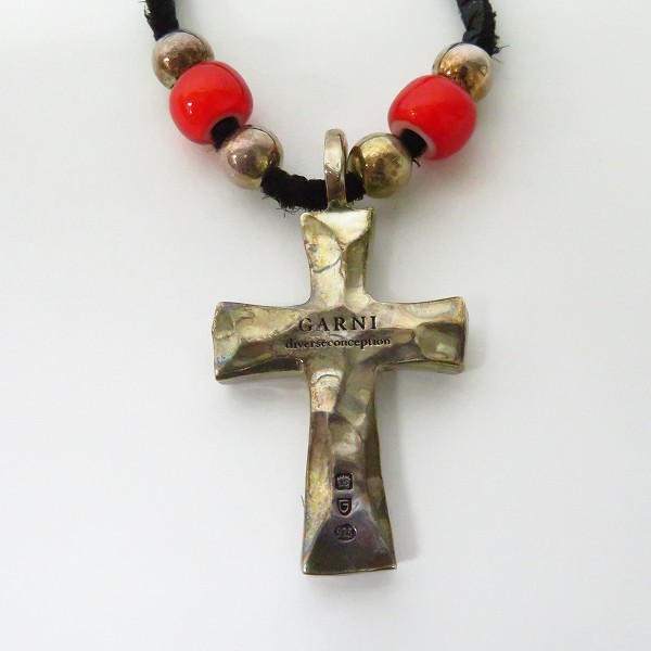 実際に弊社で買取させて頂いたGARNI/ガルニ Bold Cross Pendant-S ネックレスの画像 2枚目
