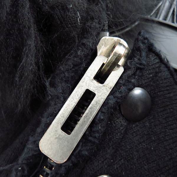 実際に弊社で買取させて頂いたLGB/ルグランブルー ラクーンファー ジップアップ パーカー フーディー 1の画像 6枚目