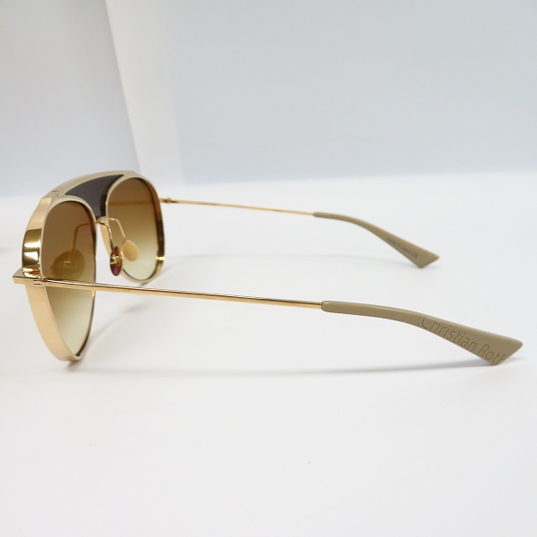 実際に弊社で買取させて頂いたChristian Roth/クリスチャンロス FUNKER サングラス/アイウェア CRS-00127-GLDの画像 3枚目