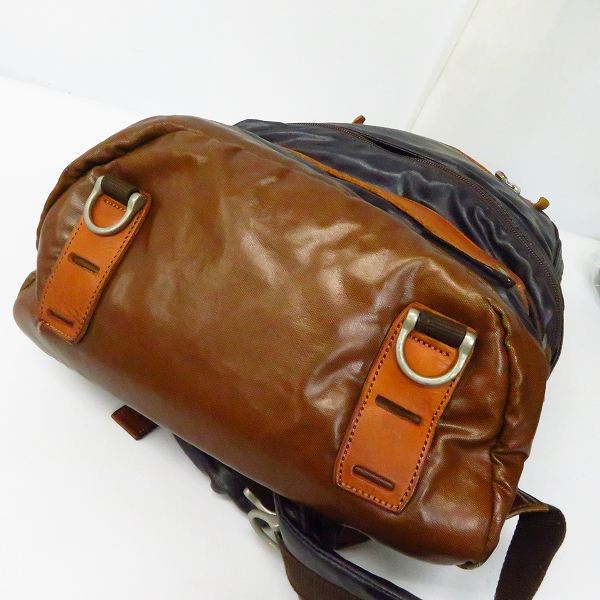 実際に弊社で買取させて頂いたMASTER-PIECE/マスターピース HUNT バッグ/リュックサック ネイビー 01232の画像 2枚目