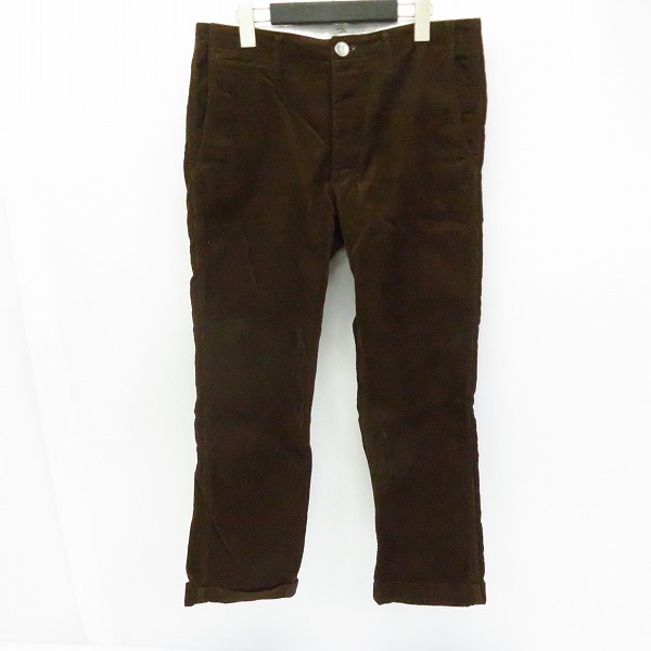 実際に弊社で買取させて頂いたvisvim/ビズビム コーデュロイ クロップドパンツ ブラウン/S