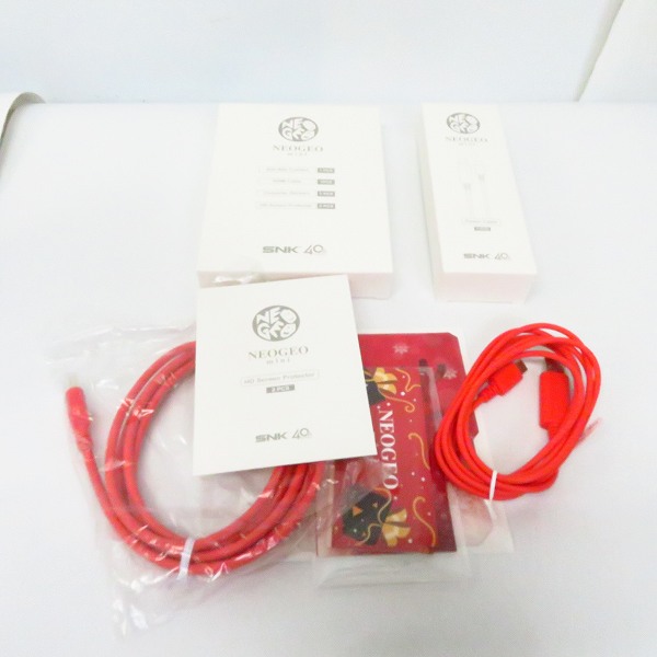 実際に弊社で買取させて頂いたNEOGEO mini/ネオジオ ミニ Limited Edition/限定版 40th/40周年 48 ネオジオ マスターピース【動作確認済】の画像 5枚目