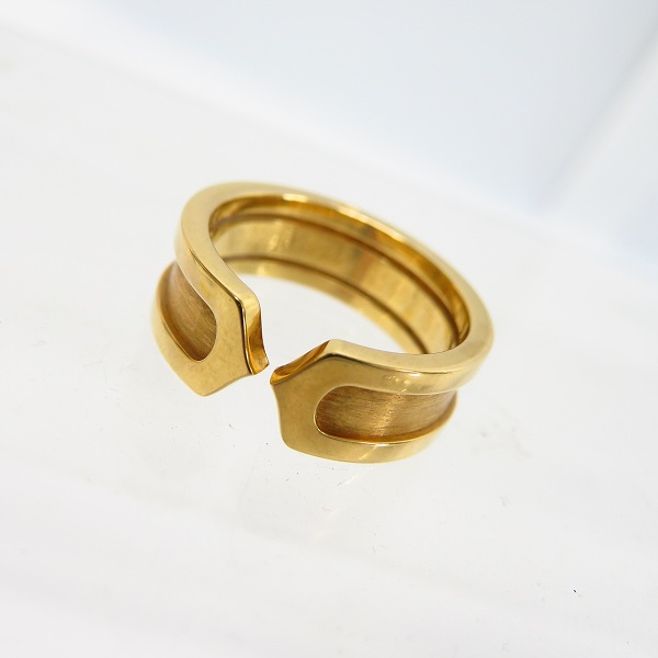 実際に弊社で買取させて頂いた【注目商品】CARTIER/カルティエ K18YG/750 C2 リング/指輪 size:50/10号 