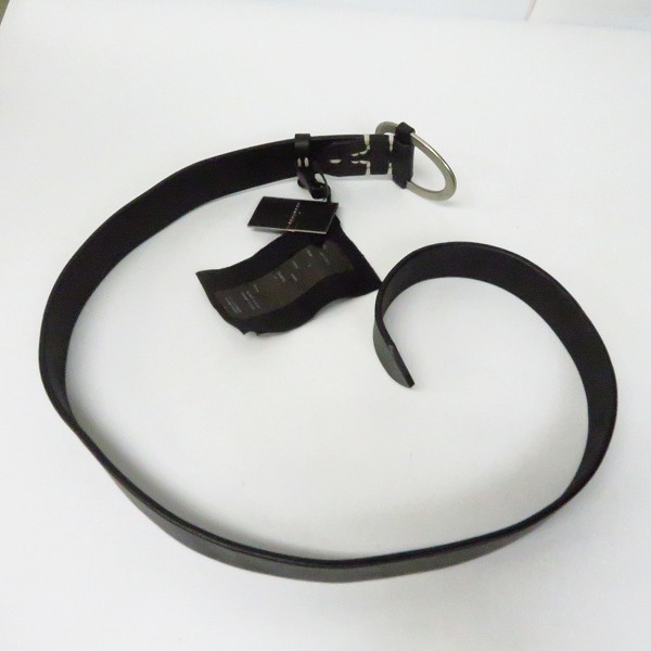 実際に弊社で買取させて頂いたACANTHUS/アカンサス リング バックル カウレザー ベルト BT1201の画像 5枚目