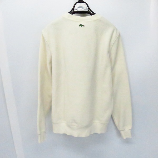 実際に弊社で買取させて頂いたLACOSTE/ラコステ LIVE ビッグロゴ SWEATSHIRT/スウェット SH9076/Sの画像 1枚目
