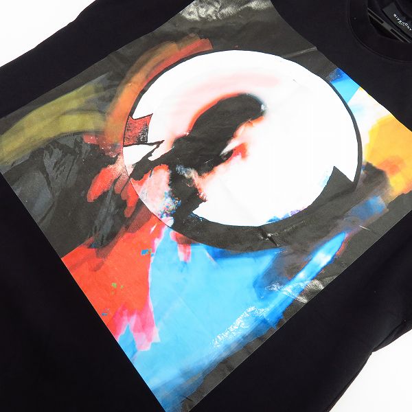 実際に弊社で買取させて頂いた【JPタグ】Givenchy/ジバンシィ14AW コーティングプリント 半袖Tシャツ 14F 7314 651/XSの画像 6枚目