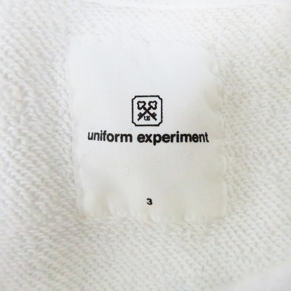 実際に弊社で買取させて頂いたuniform experiment/ユニフォームエクスペリメント ARAKI POLAROID SWEAT HOODIE パーカー UE-192111/3の画像 2枚目