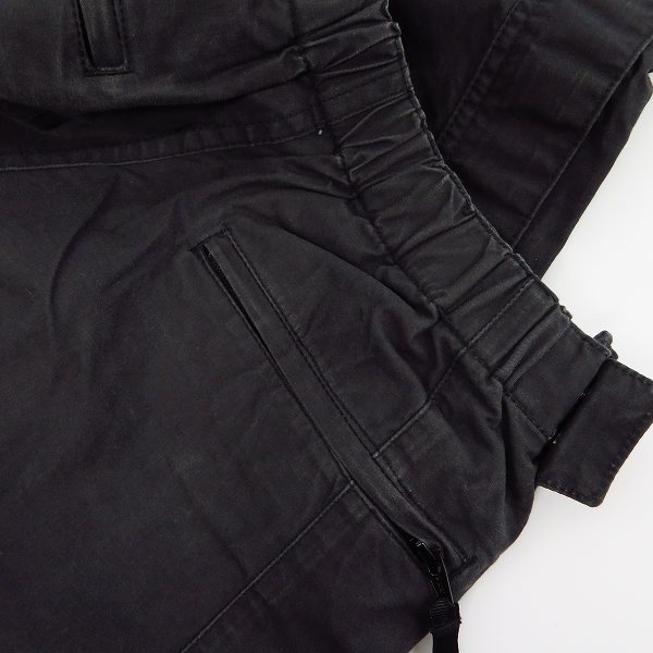 実際に弊社で買取させて頂いたGOODENOUGH/GDEH/グッドイナフ コットンカーゴパンツ ブラック/Mの画像 4枚目