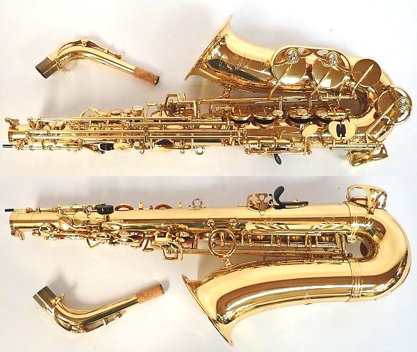 実際に弊社で買取させて頂いた★YANAGISAWA/ヤナギサワ アルトサックス A-901Ⅱ/2 彫刻有り ハードケース付の画像 1枚目