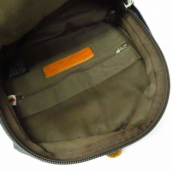 実際に弊社で買取させて頂いたMASTER-PIECE/マスターピース HUNT バッグ/リュックサック ネイビー 01232の画像 3枚目