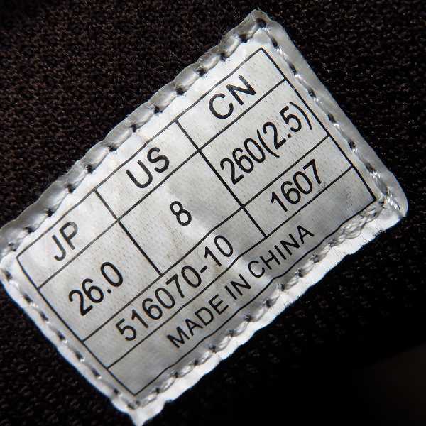 実際に弊社で買取させて頂いたDickies/ディッキーズ レースアップ ブーツ ブラック/黒 516070/26.0の画像 5枚目