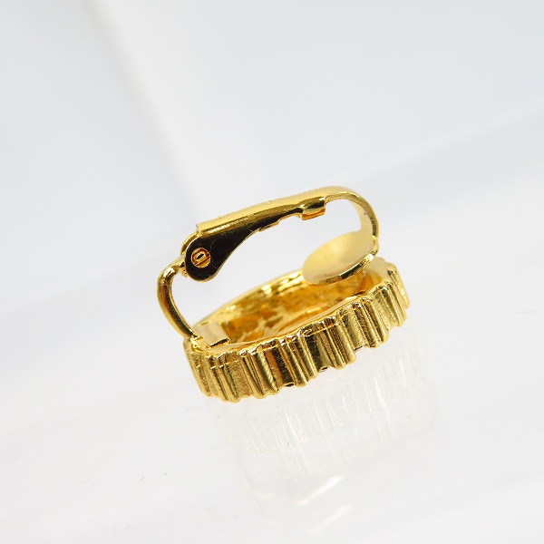 実際に弊社で買取させて頂いたChristian Dior/クリスチャンディオール トロッター ラインストーン イヤリング 片耳の画像 1枚目