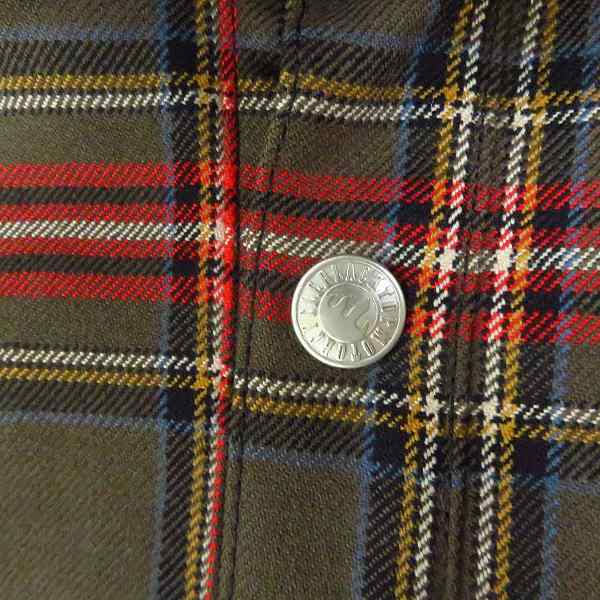 実際に弊社で買取させて頂いたBLACKTOPMOTORCYCLE/ブラックトップモーターサイクル  WIND STOPPER 長袖 シャツジャケット Mの画像 4枚目