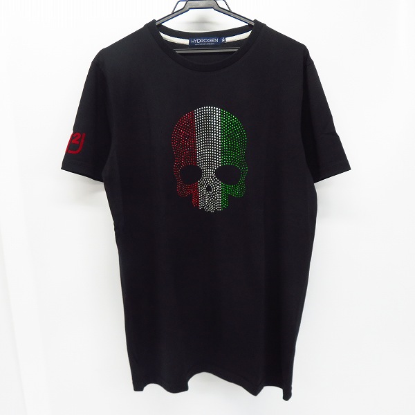 実際に弊社で買取させて頂いたHYDROGEN/ハイドロゲン スカルスタッズ ハーフスリーブ Tシャツ XL