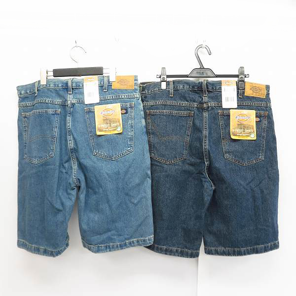 実際に弊社で買取させて頂いた【未使用】Dickies/ディッキーズ CUT-OFF SHORTS ワークショーツ/ハーフパンツ 36 3点セットの画像 1枚目