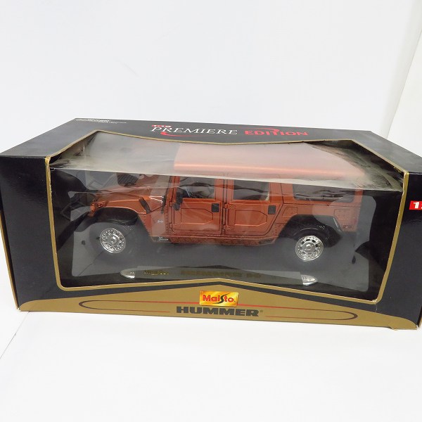 実際に弊社で買取させて頂いたMaisto/マイスト 1/18 Hummer H1/ハマー H2 SUV プレミアムアディション の画像 5枚目