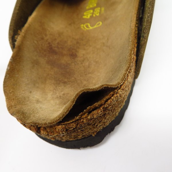 実際に弊社で買取させて頂いた【難有】CHROME HEARTS/クロムハーツ×BIRKENSTOCK/ビルケンシュトック  ボストン ガンスリンガーレザーサンダル/40の画像 7枚目