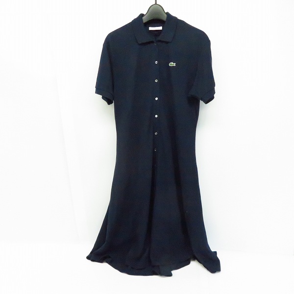 実際に弊社で買取させて頂いたLACOSTE/ラコステ レディース ポロシャツ ロング ワンピース/34