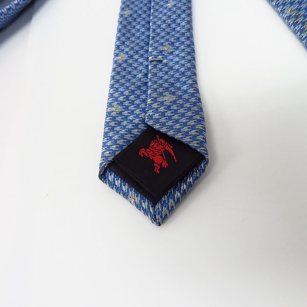 実際に弊社で買取させて頂いたBURBERRY LONDON/バーバリーロンドン/BURBERRY BLACK LABEL/バーバリー ブラックレーベル ネクタイ 2点セットの画像 5枚目