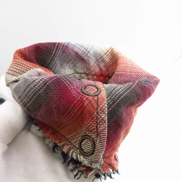 実際に弊社で買取させて頂いたLGB/ルグランブルー SHIRT-G/M チェック ウエスタン フランネルシャツ 1の画像 6枚目