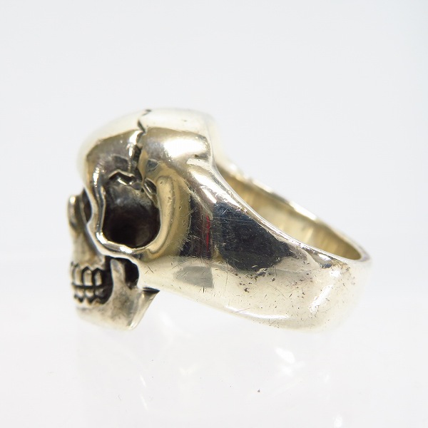 実際に弊社で買取させて頂いたSTANLEY GUESS/スタンリーゲス エクストララージスカルリング 21号の画像 2枚目