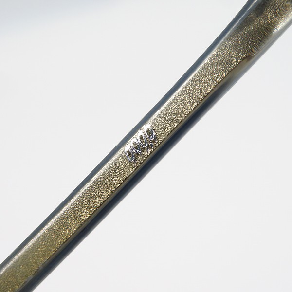 実際に弊社で買取させて頂いた999.9/フォーナインズ 度入り メガネフレーム ハーフリム M-902の画像 5枚目